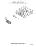 Diagram for 10 - Lower Rack Parts