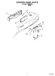 Diagram for 02 - Control Panel Parts