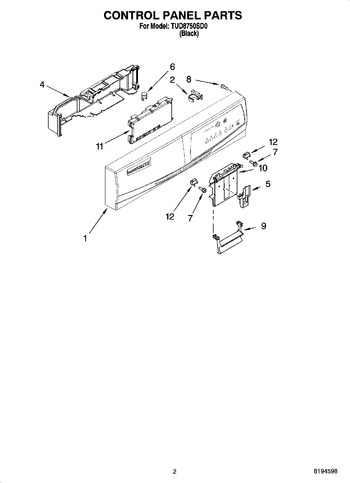 Diagram for TUD8750SD0