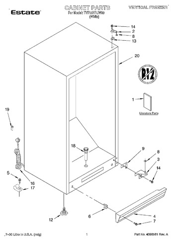 Diagram for TVF15NRJW00