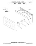 Diagram for 01 - Control Panel Parts