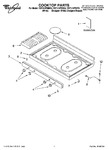 Diagram for 01 - Cooktop Parts