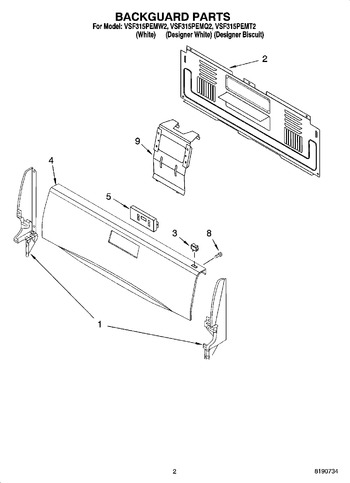 Diagram for VSF315PEMW2