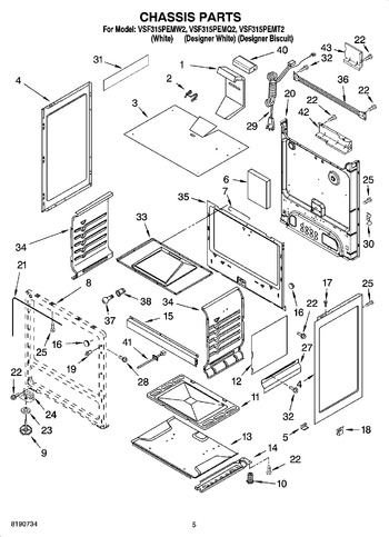 Diagram for VSF315PEMW2