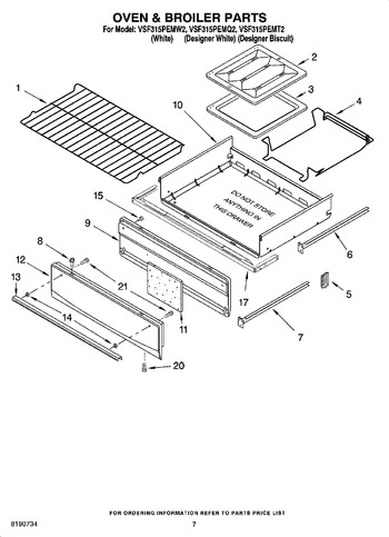 Diagram for VSF315PEMW2