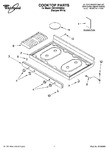 Diagram for 01 - Cooktop Parts