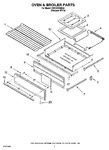 Diagram for 05 - Oven & Broiler Parts