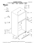 Diagram for 01 - Cabinet Parts