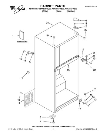 Diagram for W8RXEGFWB00