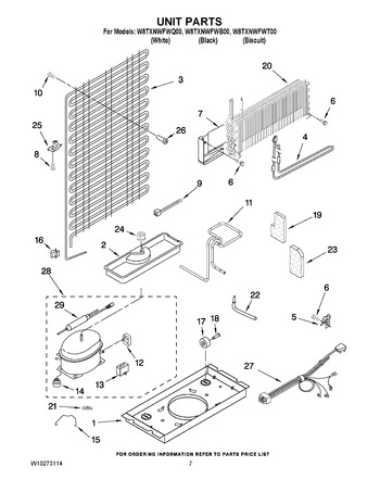 Diagram for W8TXNWFWQ00