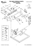 Diagram for 01 - Top And Console Parts