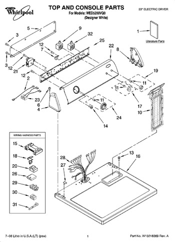 Diagram for WED5200VQ0