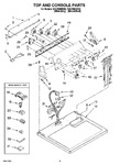 Diagram for 02 - Top And Console Parts