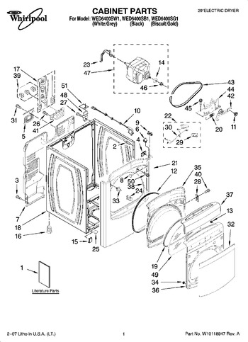 Diagram for WED6400SB1