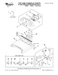 Diagram for 01 - Top And Console Parts
