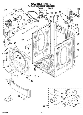 Diagram for WED8300SB0