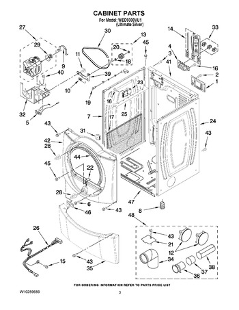 Diagram for WED9300VU1