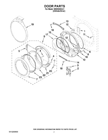 Diagram for WED9300VU1