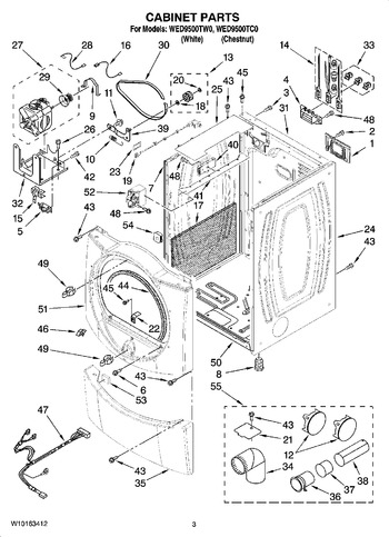 Diagram for WED9500TC0