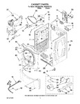 Diagram for 02 - Cabinet Parts