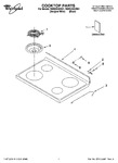 Diagram for 01 - Cooktop Parts