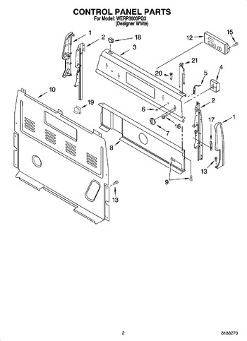 Diagram for WERP3000PQ3