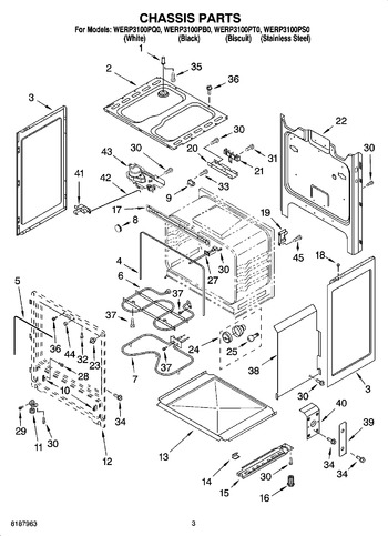 Diagram for WERP3100PT0