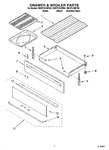 Diagram for 02 - Drawer & Broiler Parts