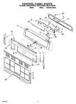 Diagram for 04 - Control Panel Parts