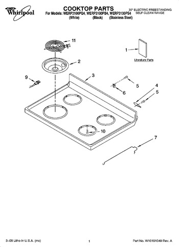 Diagram for WERP3100PS4