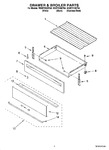 Diagram for 02 - Drawer & Broiler Parts