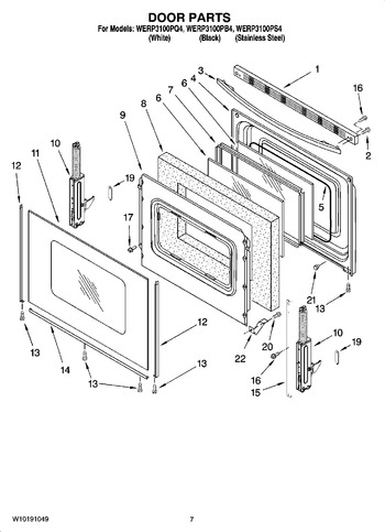 Diagram for WERP3100PS4