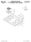 Diagram for 01 - Cooktop Parts