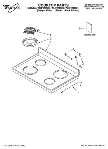 Diagram for WERP3101SQ1