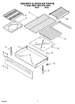 Diagram for 02 - Drawer & Broiler Parts