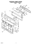 Diagram for 04 - Control Panel Parts