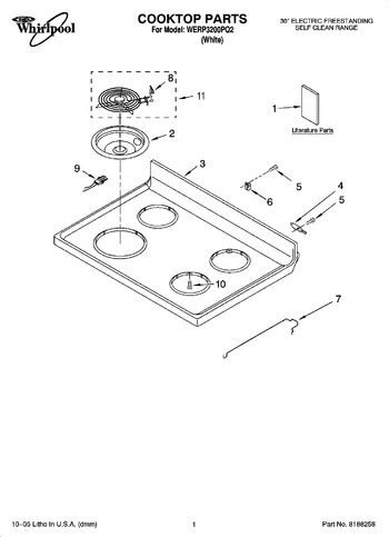 Diagram for WERP3200PQ2