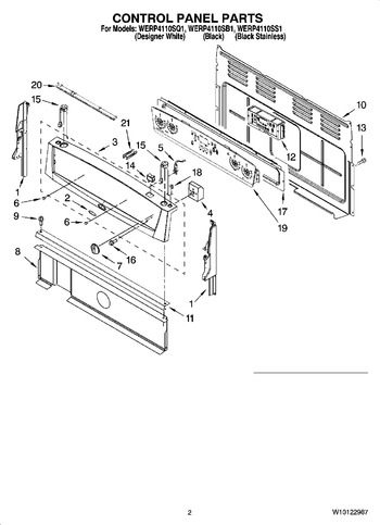 Diagram for WERP4110SB1