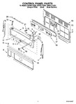 Diagram for 02 - Control Panel Parts