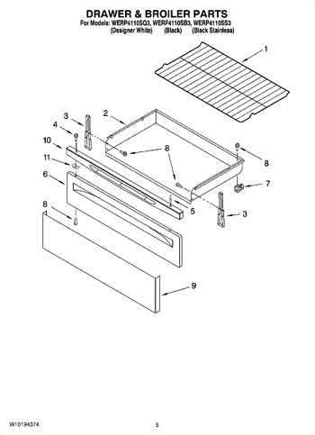 Diagram for WERP4110SB3