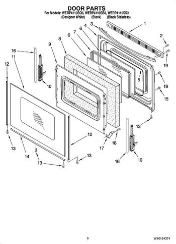 Diagram for WERP4110SB3