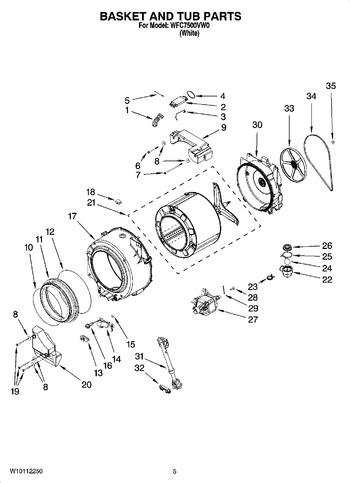 Diagram for WFC7500VW0