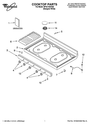 Diagram for WFG110AVQ0