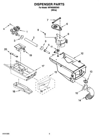 Diagram for WFW8300SW0