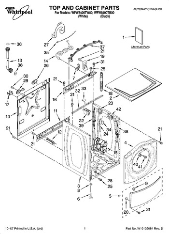 Diagram for WFW8400TW00