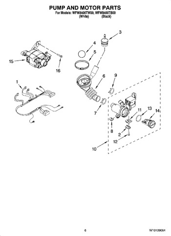 Diagram for WFW8400TW00