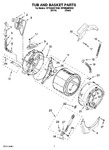 Diagram for 06 - Tub And Basket Parts, Optional Parts (not Included)