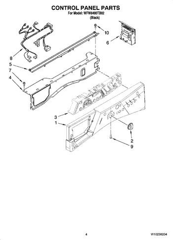 Diagram for WFW8400TB02