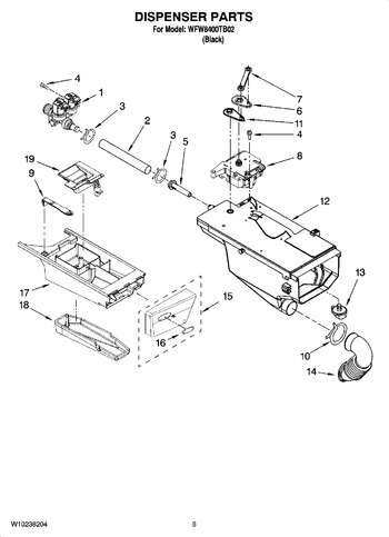 Diagram for WFW8400TB02