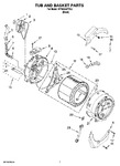 Diagram for 06 - Tub And Basket Parts, Optional Parts (not Included)